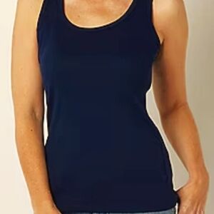 Kim Rogers casual Blue tank top